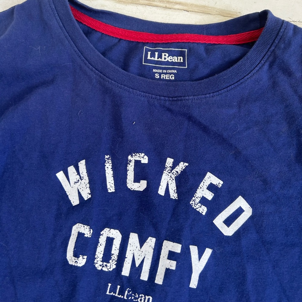 wicked comfy ll bean sleep shirt